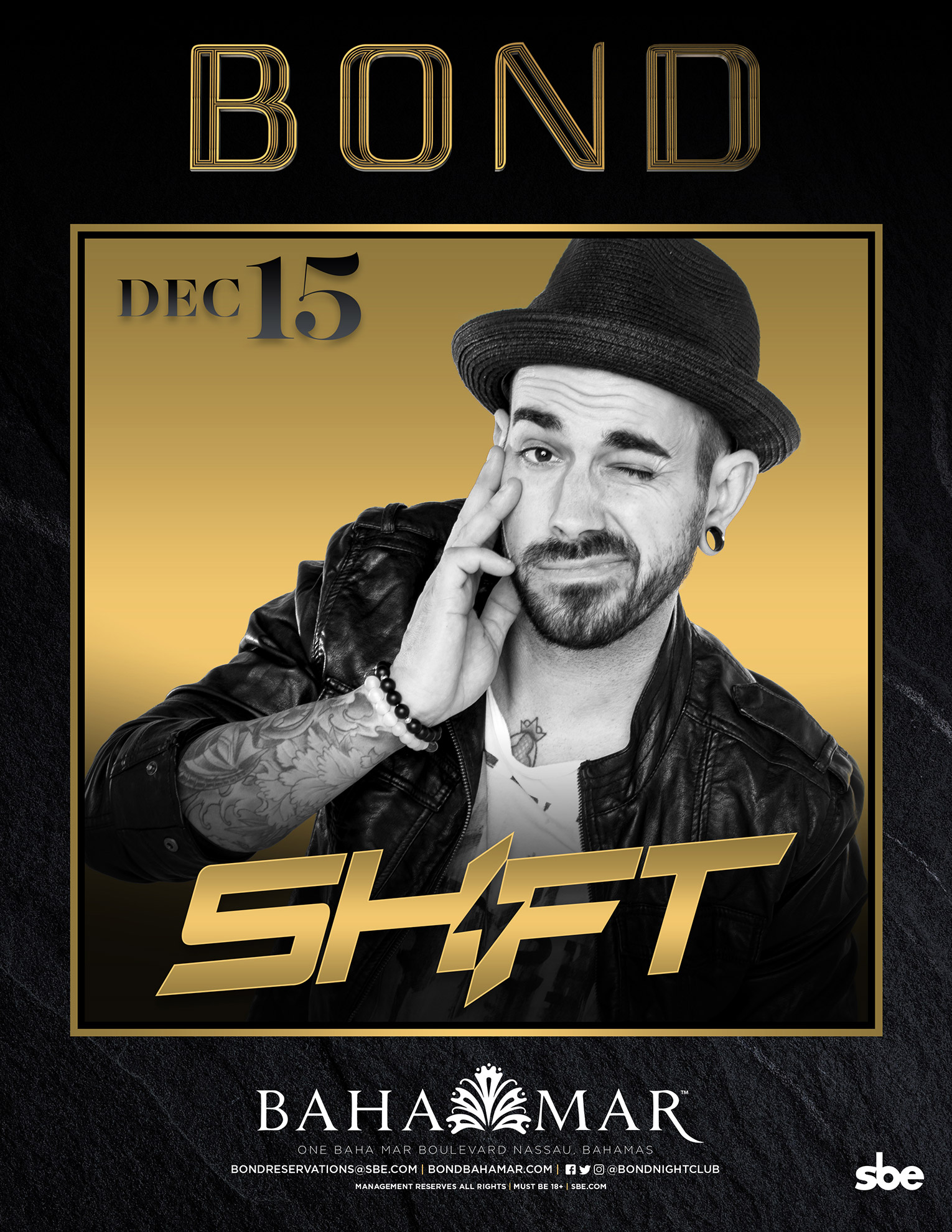 Bond DJ Shift