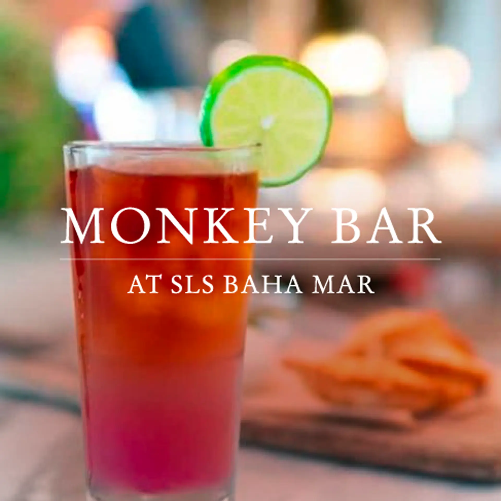 MONKEY BAR Baha Mar Bar Lobby of SLS Bahamas