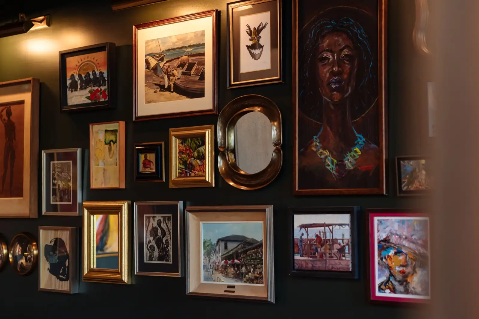 Original Bahamian Art Work at Horse To Water Baha Mar